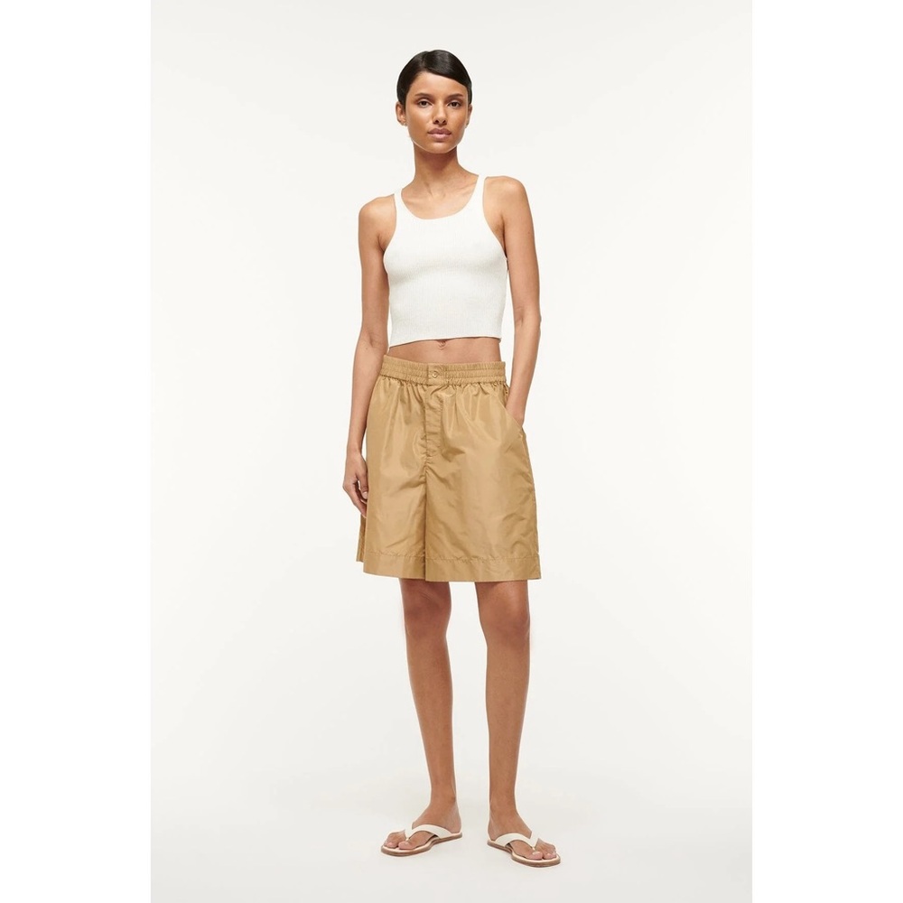 NWT Staud Genny Short - Fawn